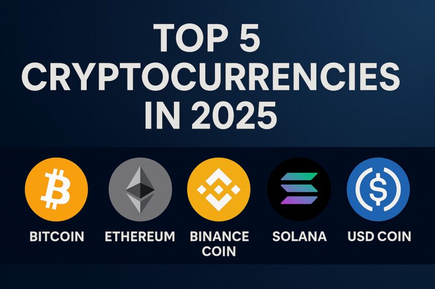 Top 5 Cryptocurrencies in 2025 – Most Popular Coins