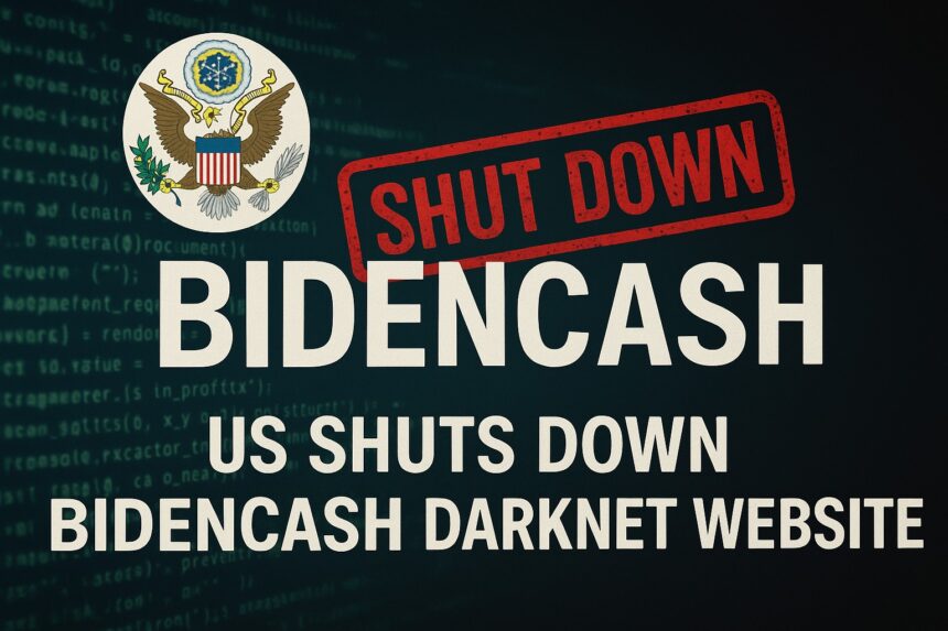BidenCash Darknet Shutdown by FBI - PLATEFORCE