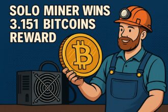 Solo Miner made 3.15 bitcoin